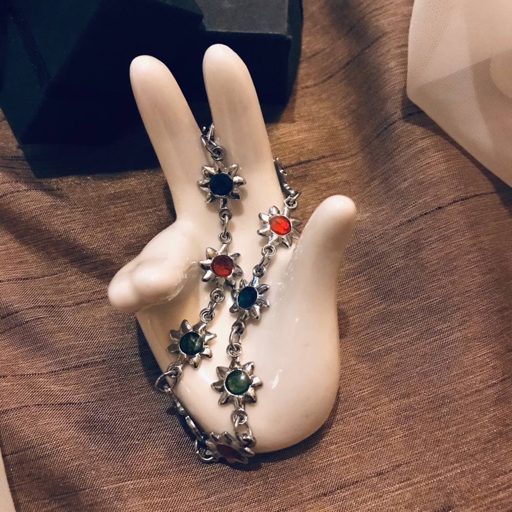 Silver Sun Bracelet